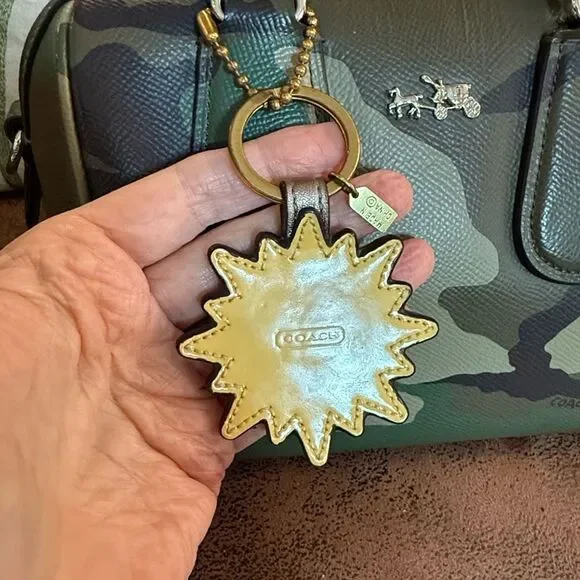 COACH SUNSHINE CHARM KEY FOB VINTAGE/Y2K OVERSIZE SUNGLASSES MINI HANGTAG VGUC - Picture 5 of 9